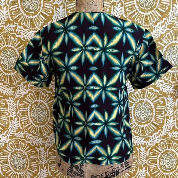 NWT Ulla Johnson Rosie Short Sleeve Top/Clementine Shorts Olivinite Coord Set 0 - Picture 12 of 12